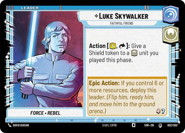 Luke Skywalker - Faithful Friend - Star Wars Unlimited