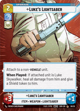 Luke's Lightsaber (Hyperspace) - Star Wars Unlimited