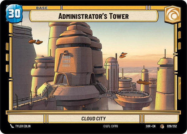 Administrator's Tower // Shield - Star Wars Unlimited