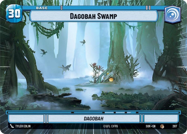 Dagobah Swamp // Shield (Hyperspace) - Star Wars Unlimited