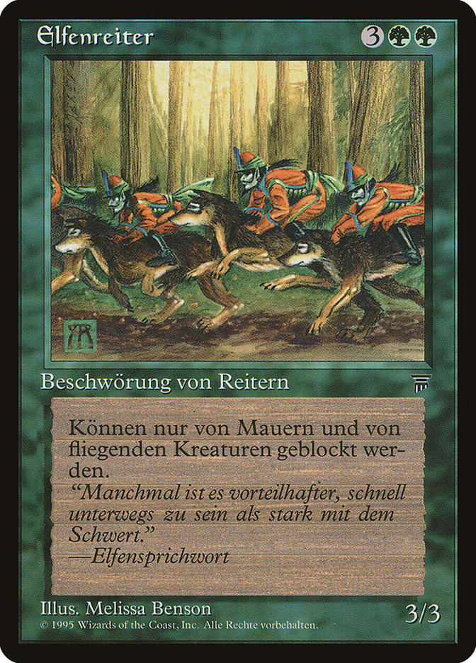Elven Riders (German) - "Elfenreiter"