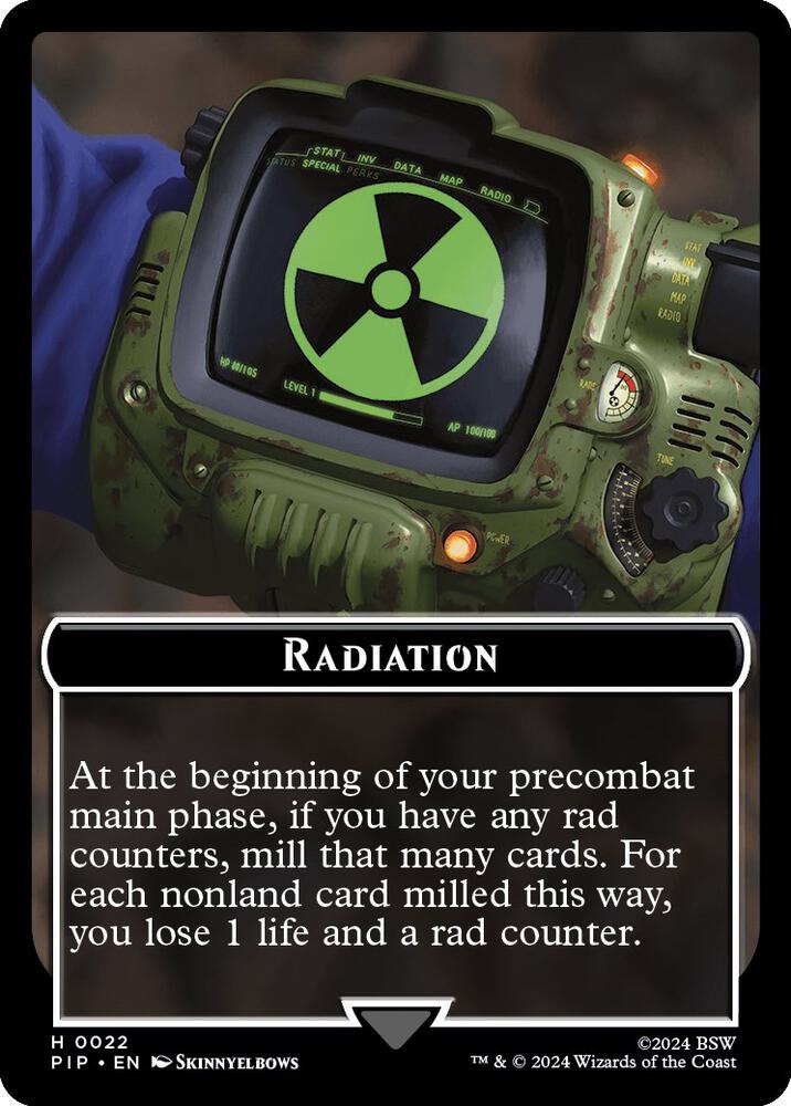 Radiation // Thopter Double-Sided Token