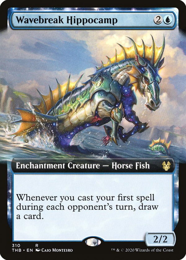 Wavebreak Hippocamp (Extended Art) - Magic: The Gathering