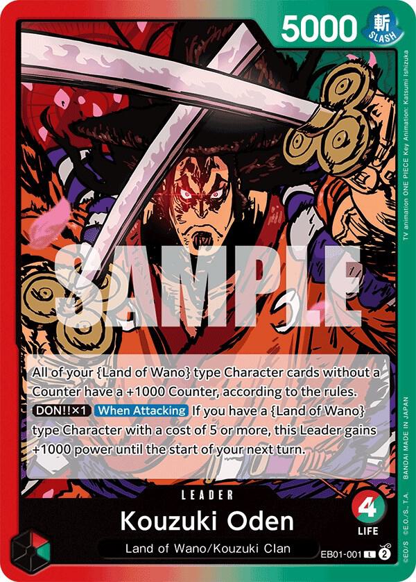 Kouzuki Oden - One Piece Card Game