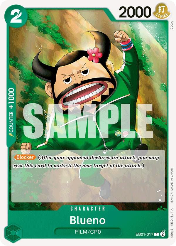 Blueno (017) - One Piece Card Game