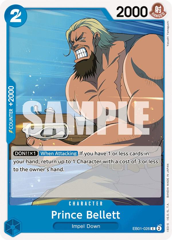 Prince Bellett - One Piece Card Game