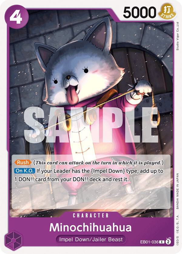 Minochihuahua - One Piece Card Game