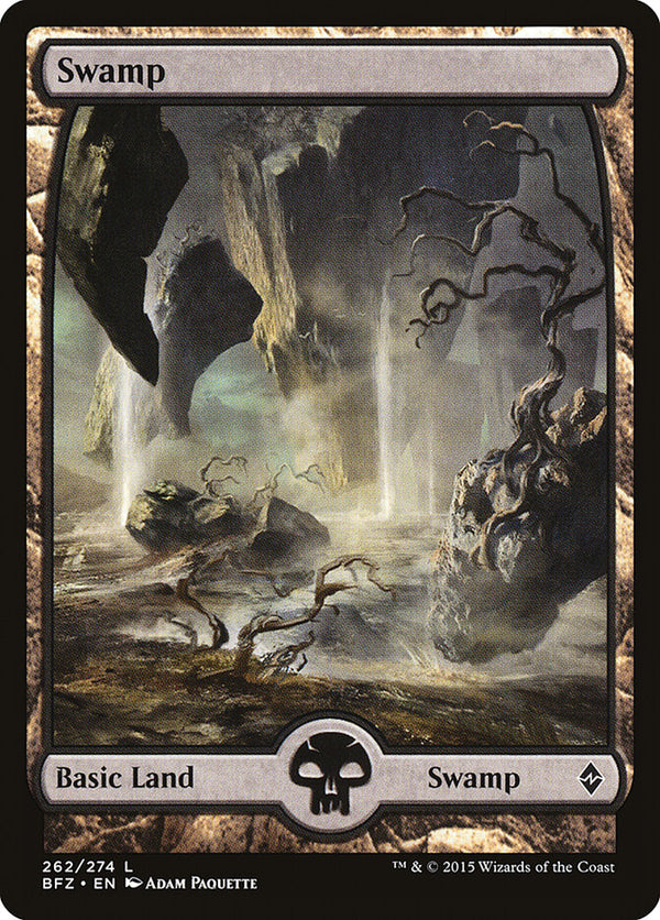Swamp (262) - Full Art - Magic: The Gathering