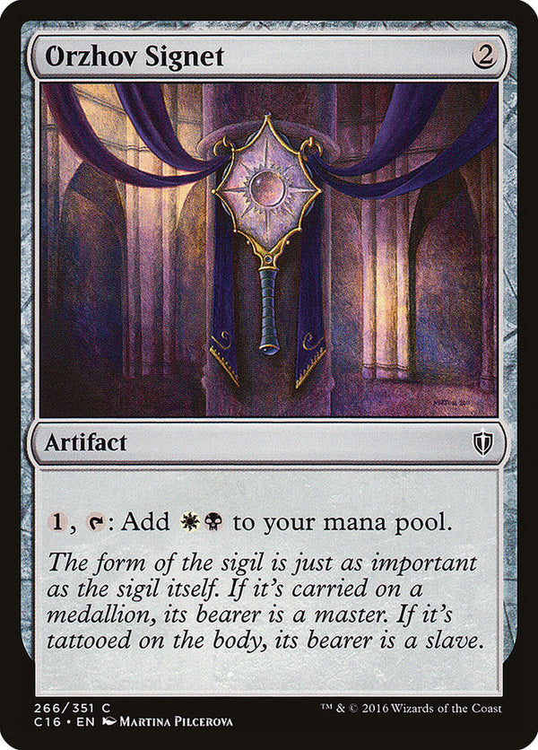 Orzhov Signet - Magic: The Gathering