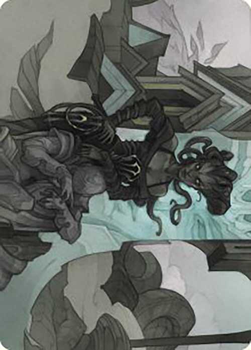 Vraska Joins Up Art Card