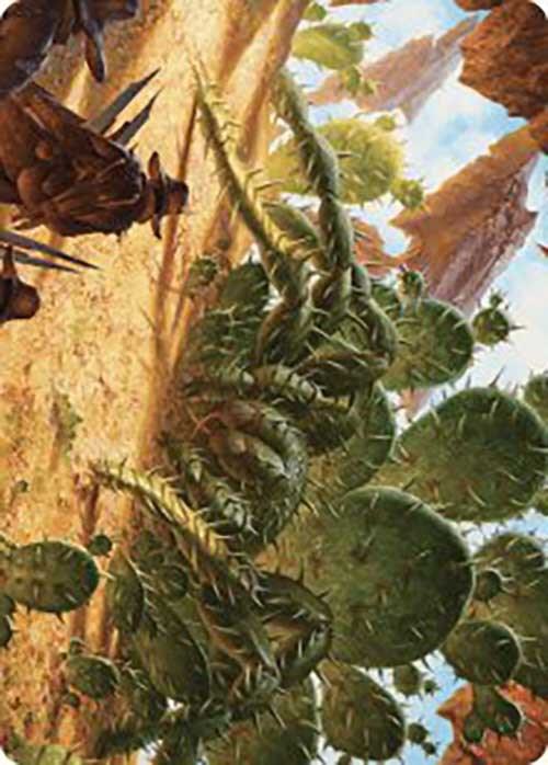 Cactarantula Art Card