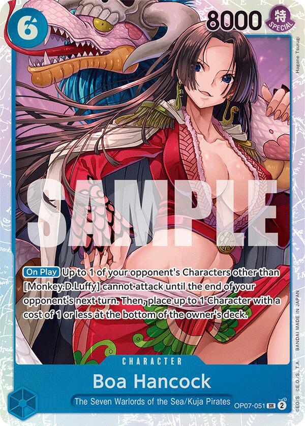Boa Hancock (051) (OP07-051) - One Piece Card Game