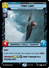 First Light - Headquarters of the Crimson Dawn (SHD 036/262) - Star Wars Unlimited