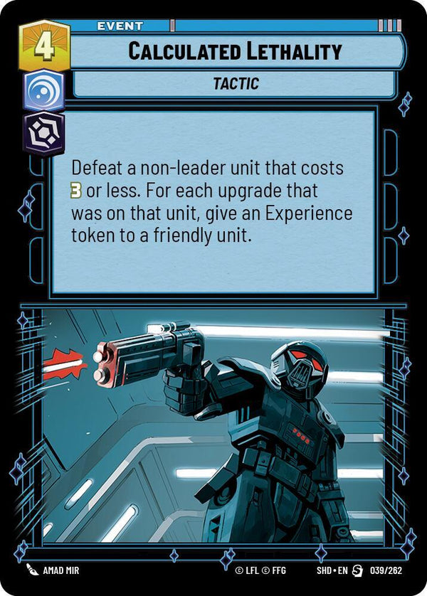 Calculated Lethality - Star Wars Unlimited