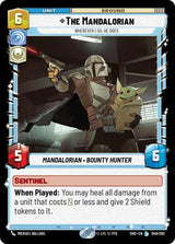 The Mandalorian - Wherever I Go, He Goes (SHD 049/262) - Star Wars Unlimited