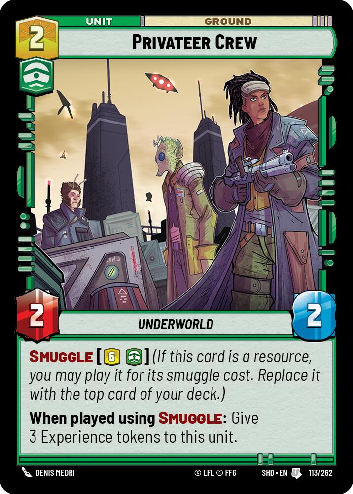 Privateer Crew (113/262) [Shadows of the Galaxy]