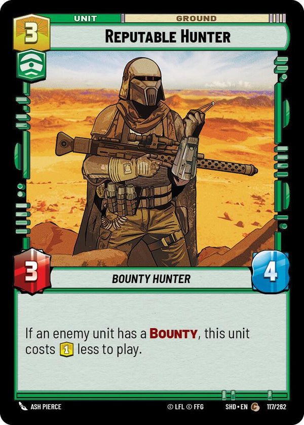 Reputable Hunter - Star Wars Unlimited