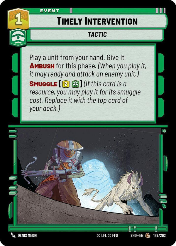 Timely Intervention - Star Wars Unlimited