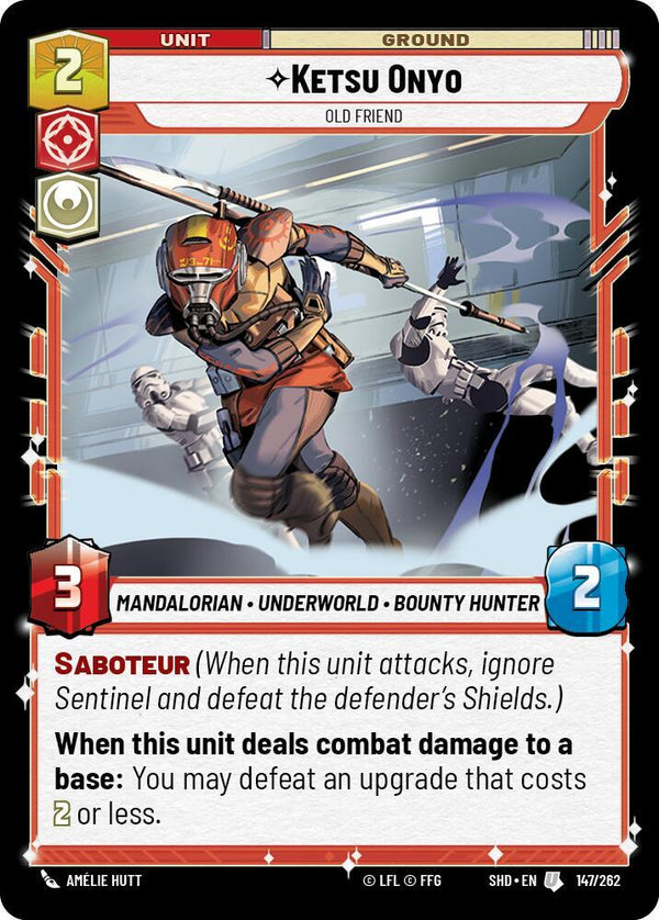 Ketsu Onyo - Old Friend - Star Wars Unlimited