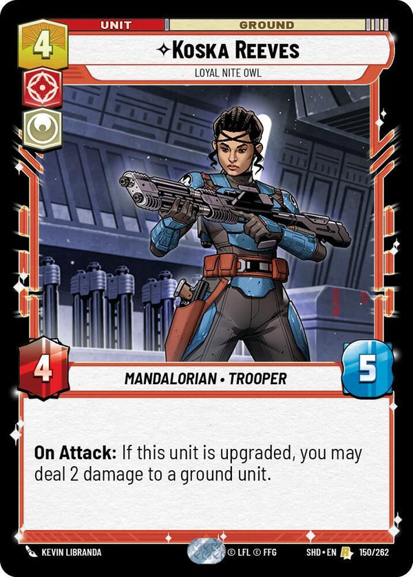 Koska Reeves - Loyal Nite Owl - Star Wars Unlimited