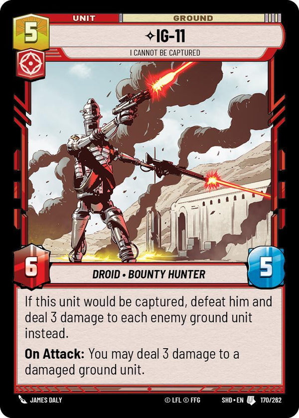 IG-11 - I Cannot Be Captured - Star Wars Unlimited