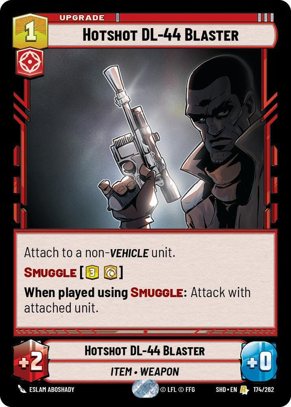 Hotshot DL-44 Blaster - Star Wars Unlimited
