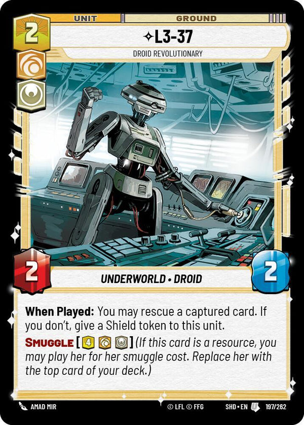 L3-37 - Droid Revolutionary - Star Wars Unlimited