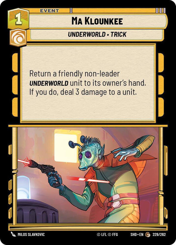 Ma Klounkee - Star Wars Unlimited