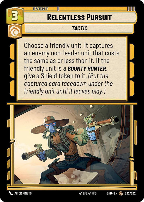 Relentless Pursuit - Star Wars Unlimited