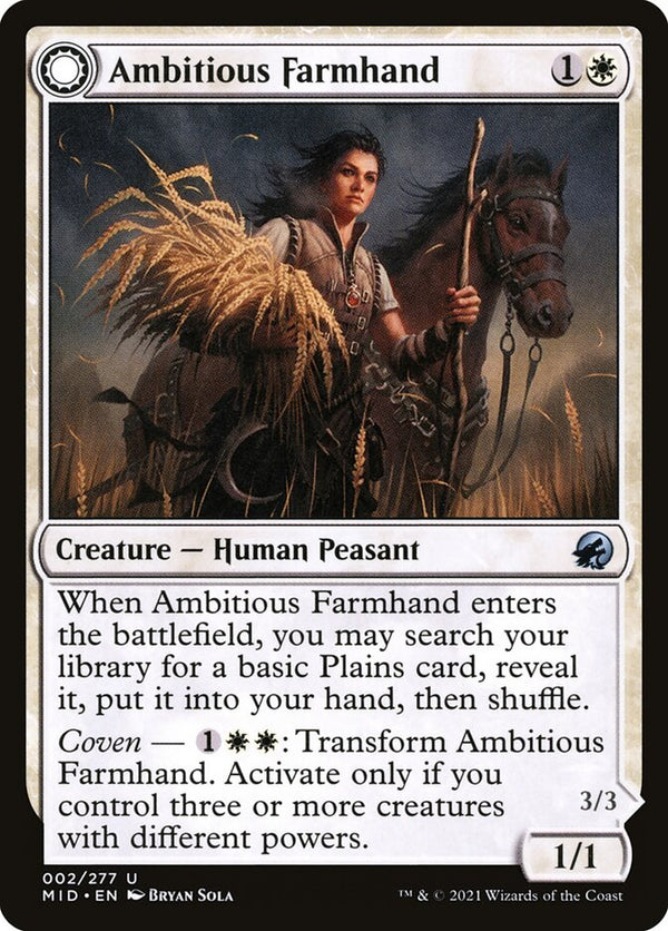 Ambitious Farmhand - Magic: The Gathering
