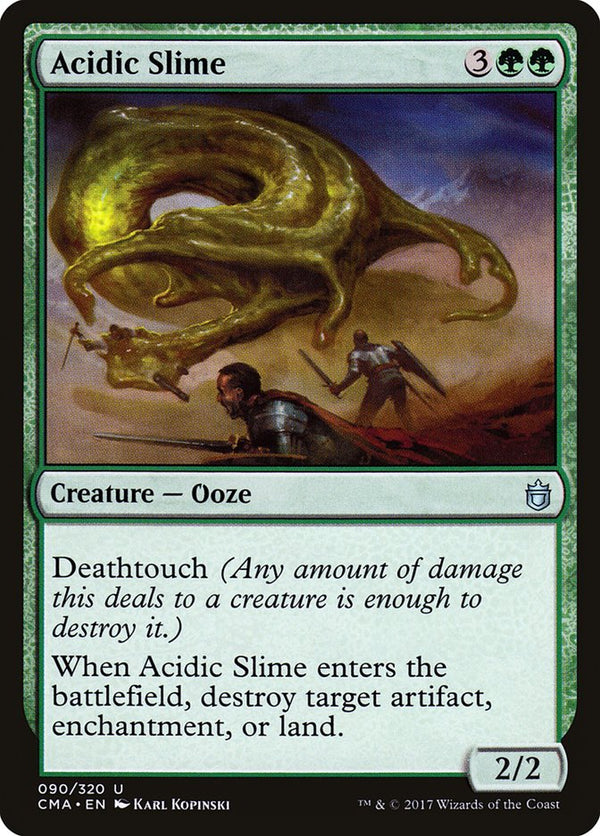 Acidic Slime - Magic: The Gathering