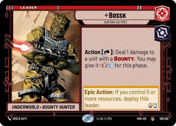 Bossk - Hunting His Prey - Star Wars Unlimited