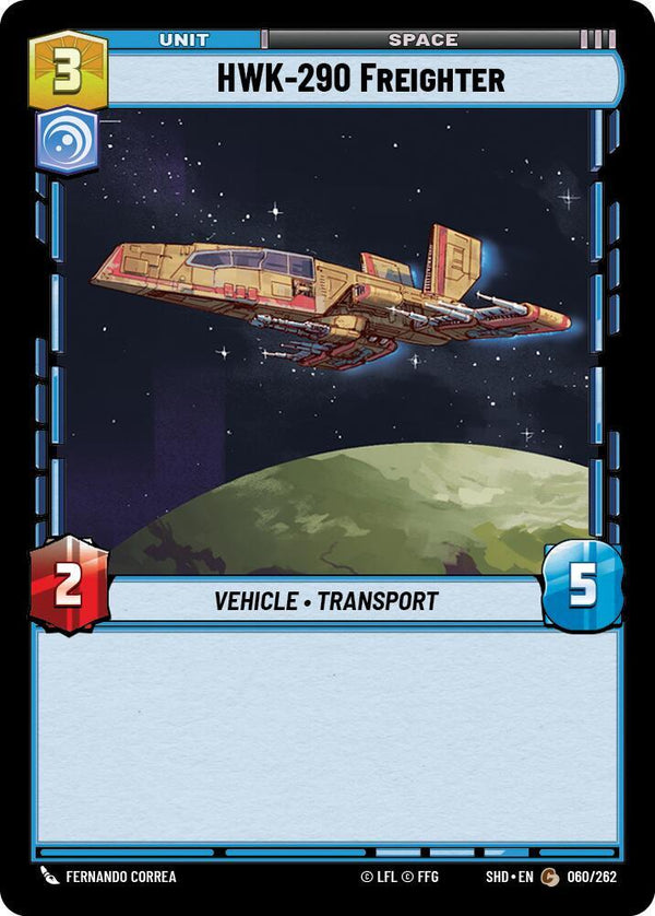 HWK-290 Freighter - Star Wars Unlimited