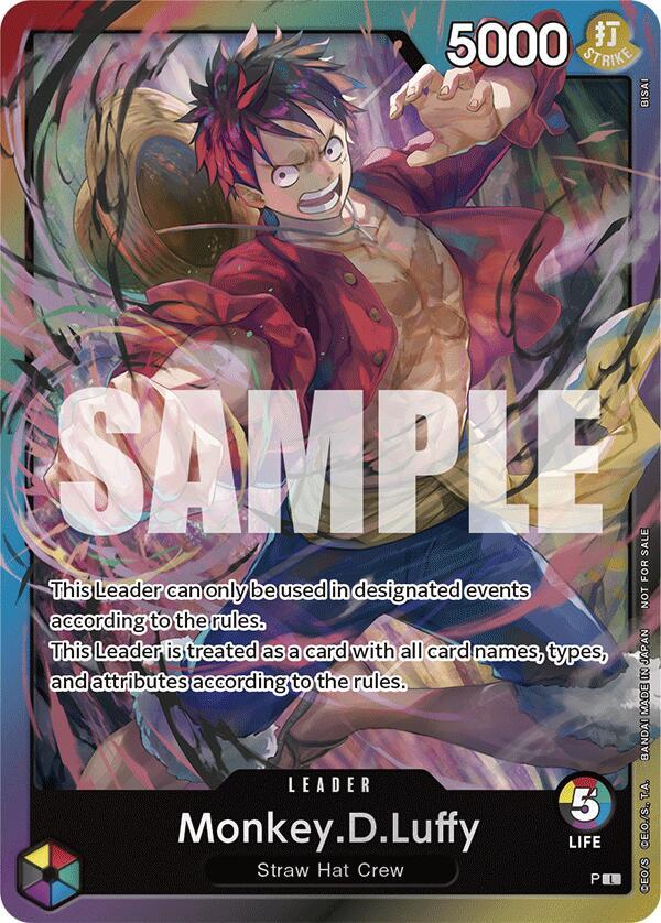 Monkey.D.Luffy (Sealed Battle 2024 Vol. 2) (OP-PR) - One Piece Card Game
