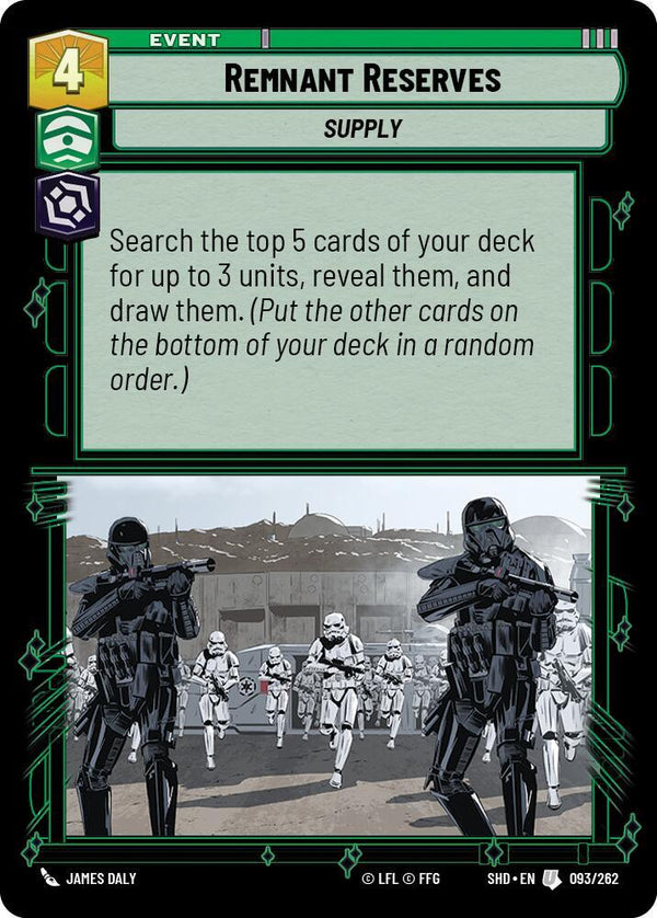 Remnant Reserves - Star Wars Unlimited