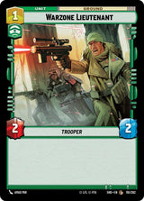 Warzone Lieutenant - Star Wars Unlimited