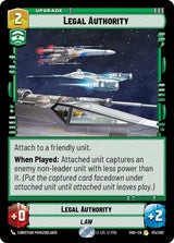 Legal Authority (SHD 124/262) - Star Wars Unlimited