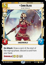 Zorii Bliss - Valiant Smuggler (SHD 203/262) - Star Wars Unlimited