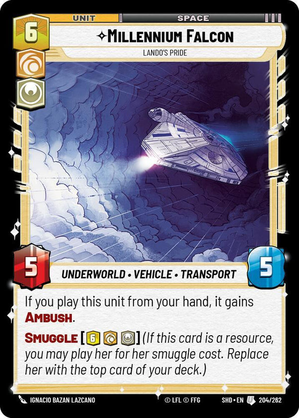 Millennium Falcon - Lando's Pride - Star Wars Unlimited