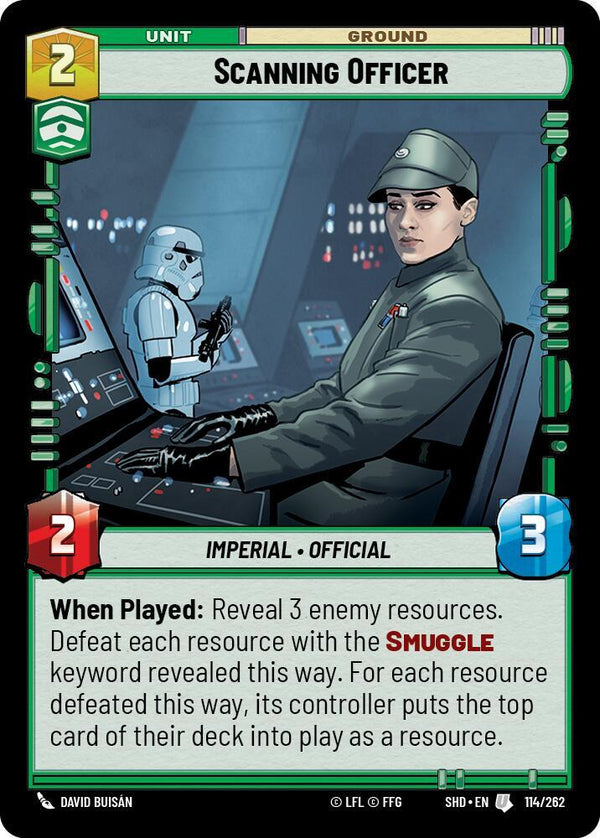 Scanning Officer - Star Wars Unlimited
