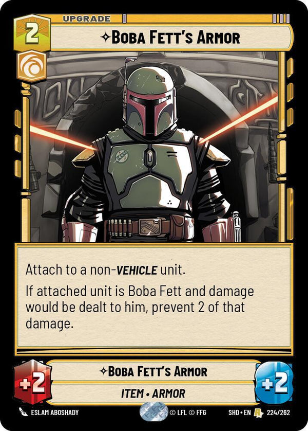 Boba Fett's Armor - Star Wars Unlimited