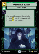 Palpatine's Return - Star Wars Unlimited