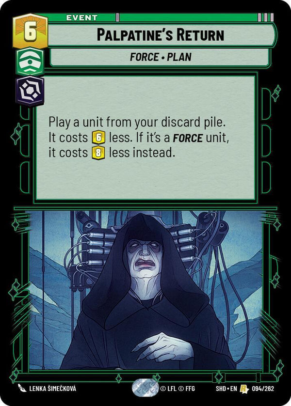 Palpatine's Return - Star Wars Unlimited