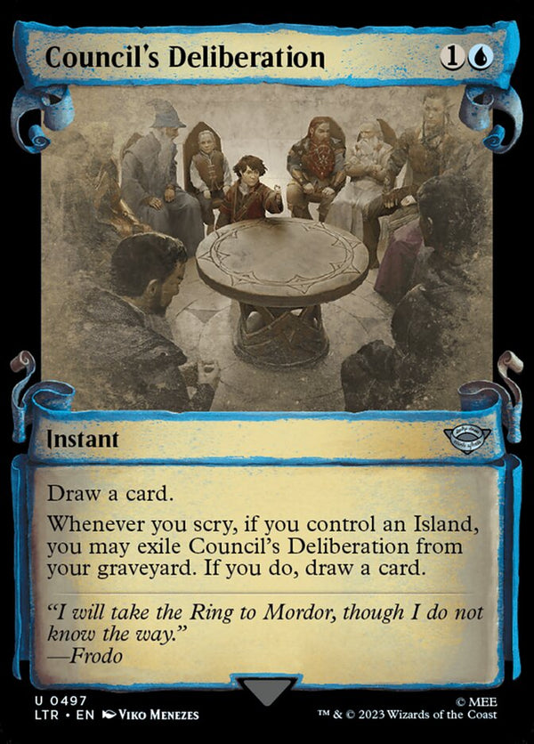 Council's Deliberation (Showcase Scrolls) - Magic: The Gathering