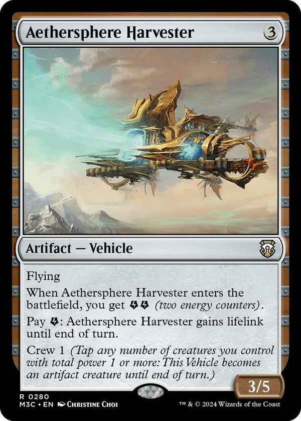 Aethersphere Harvester (Ripple Foil) - Magic: The Gathering