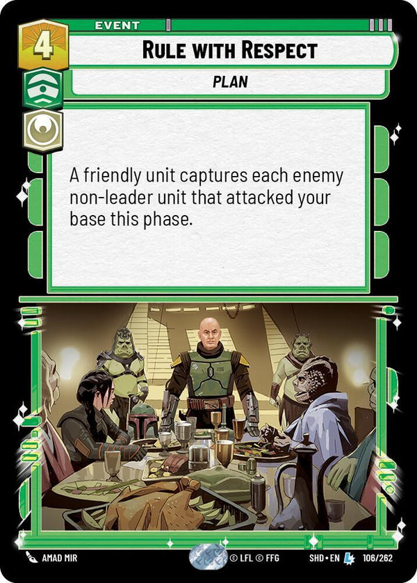 Rule with Respect - Star Wars Unlimited