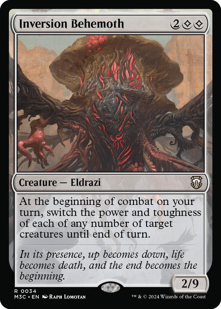 Inversion Behemoth  (Ripple Foil)