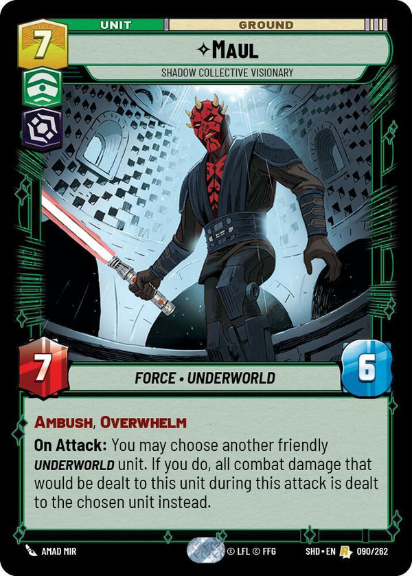 Maul - Shadow Collective Visionary - Star Wars Unlimited