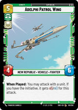 Adelphi Patrol Wing - Star Wars Unlimited