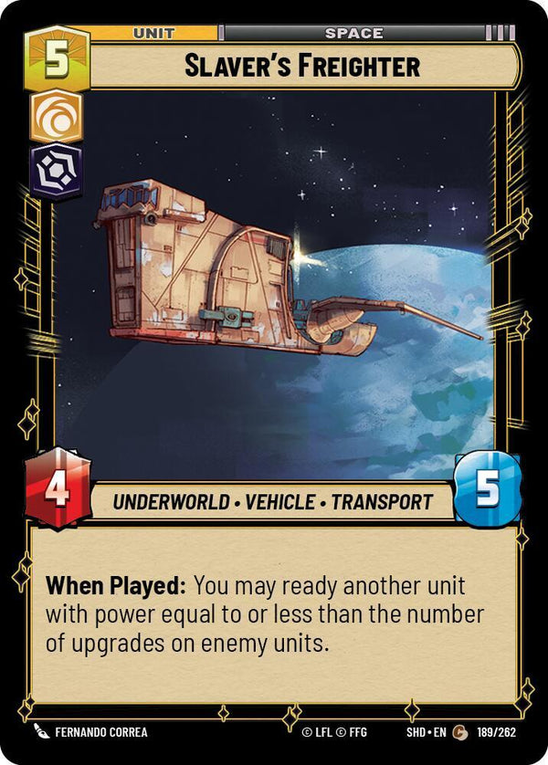 Slaver's Freighter - Star Wars Unlimited